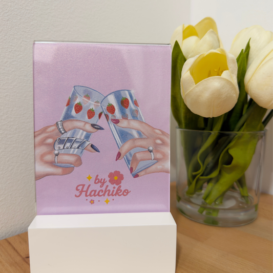 Vista Previa del Arte Digital – Vasos de Nana | Mockup Decorativo