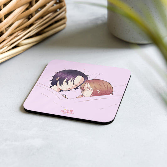 Posavasos decorativo de anime NANA con base de corcho y diseño exclusivo